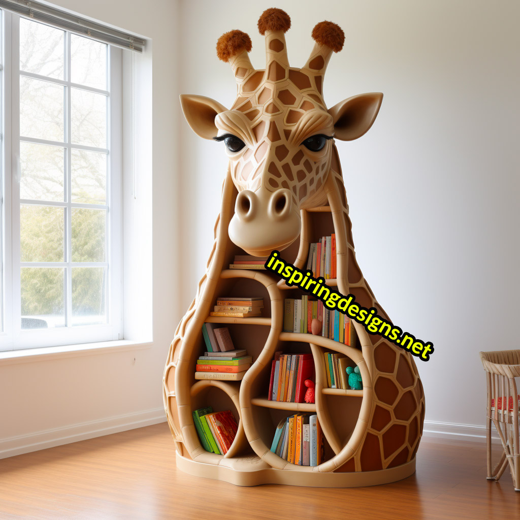 Animal Silhouette Bookshelf Decoration Creative Animal Shape