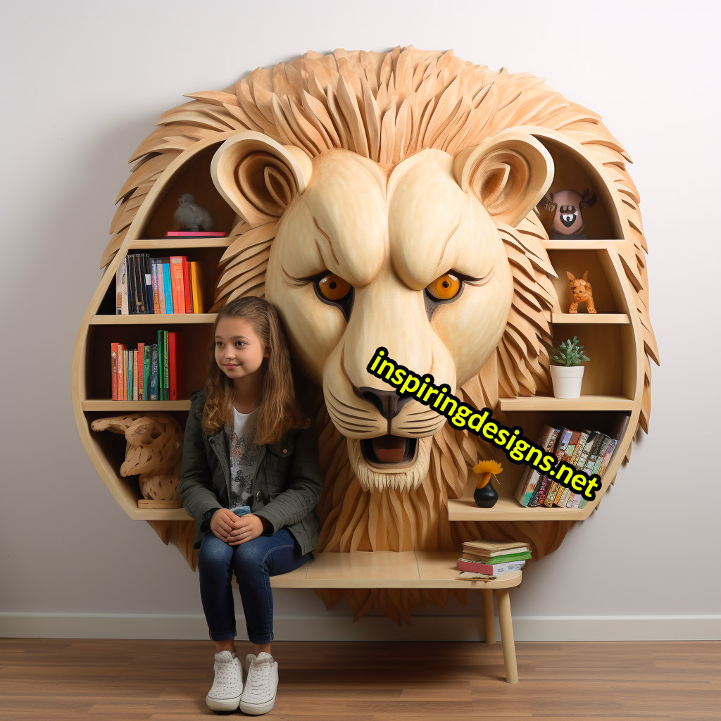 Animal Silhouette Bookshelf Decoration Creative Animal Shape