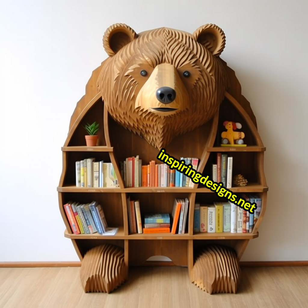 Animal Silhouette Bookshelf Decoration Creative Animal Shape