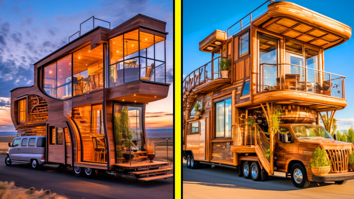 These Creative Tiny Homes on Wheels Redefine the Concept of Mobile Living!