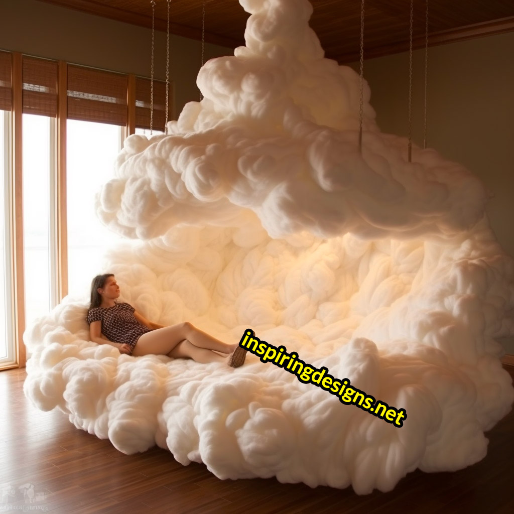 Giant Fluffy Cloud Nap Cushion