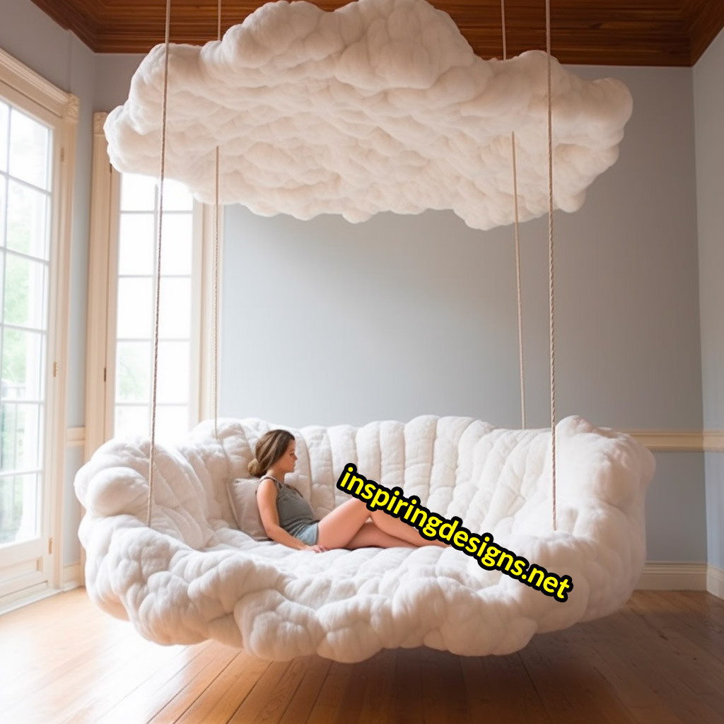 Giant Fluffy Cloud Nap Cushion