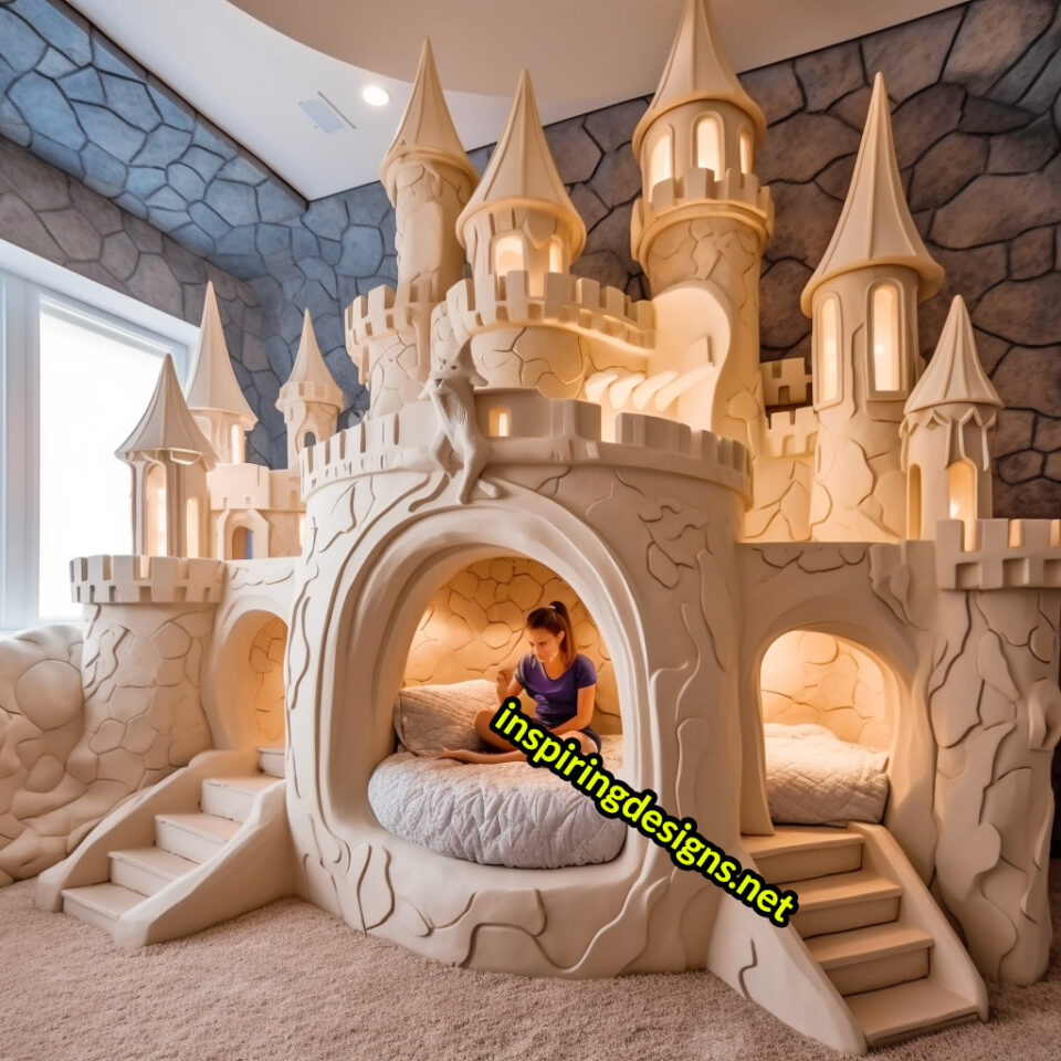 These Giant Disney Castle Shaped Beds Will Turn Your Bedroom into a ...