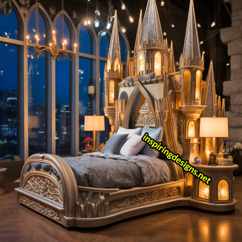 These Giant Disney Castle Shaped Beds Will Turn Your Bedroom into a ...