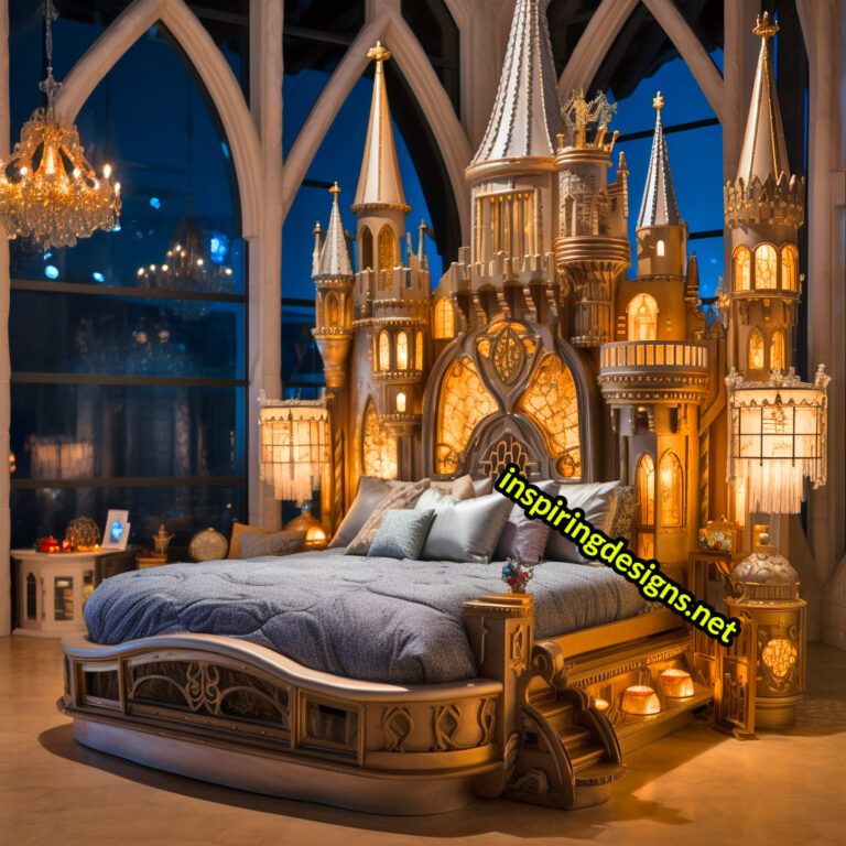 These Giant Disney Castle Shaped Beds Will Turn Your Bedroom into a ...