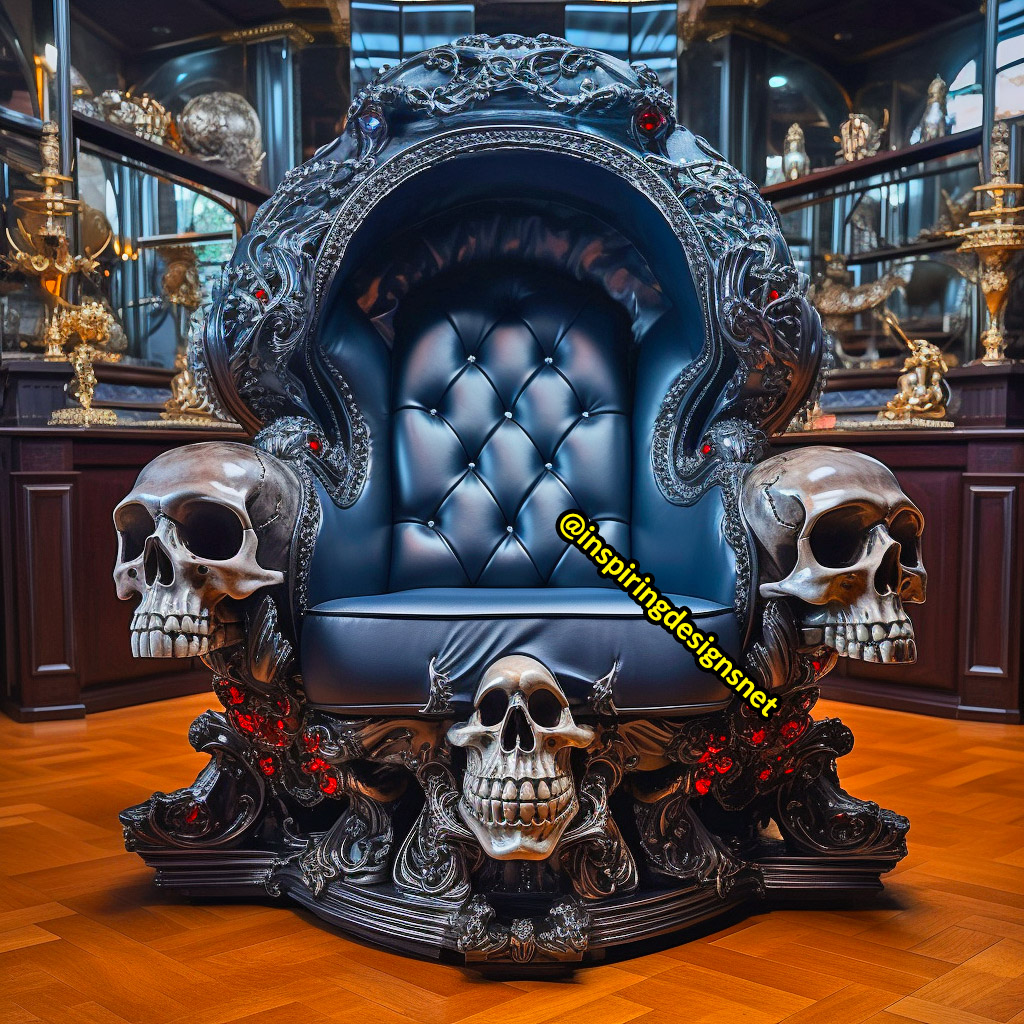 Gothic Skull Throne