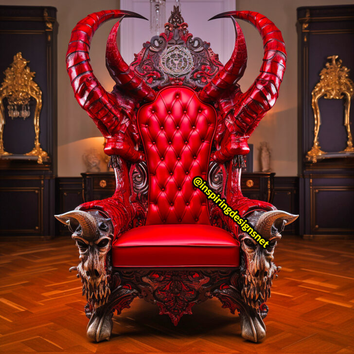 These Evil Villain Chairs Are The Ultimate Throne for Your Inner Antihero Inspiring Designs