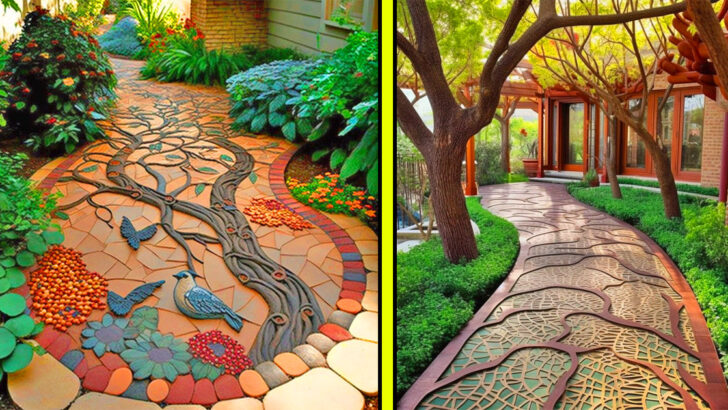 These Stunningly Creative Garden Walkways Turn Your Yard into a Gallery