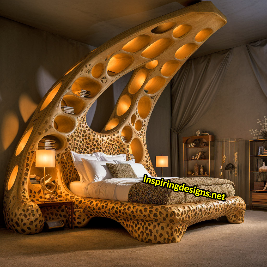 Giant Epic Animal Beds - Oversized giraffe bed frame