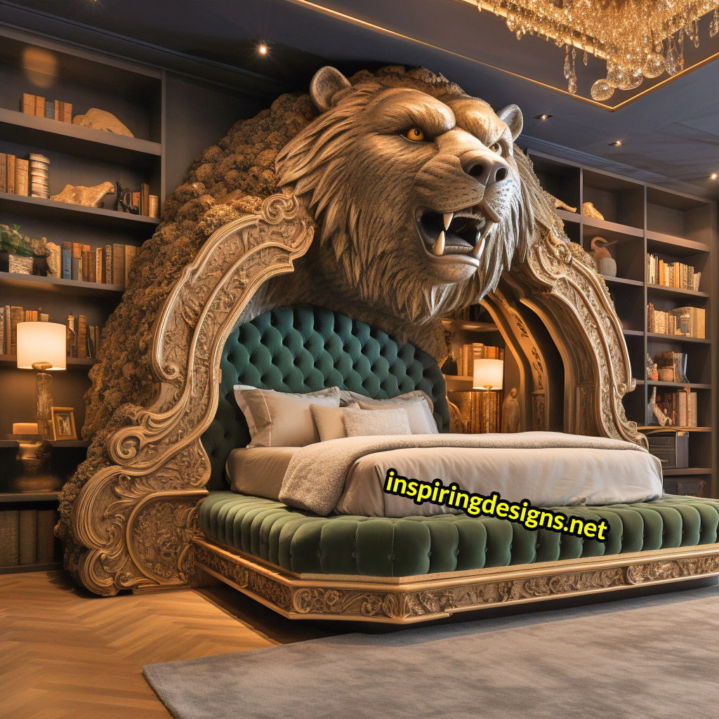 Giant Epic Animal Beds - Oversized bear bed frame