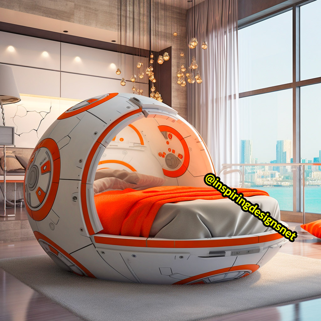 Star Wars Kids Beds - BB8 Bed