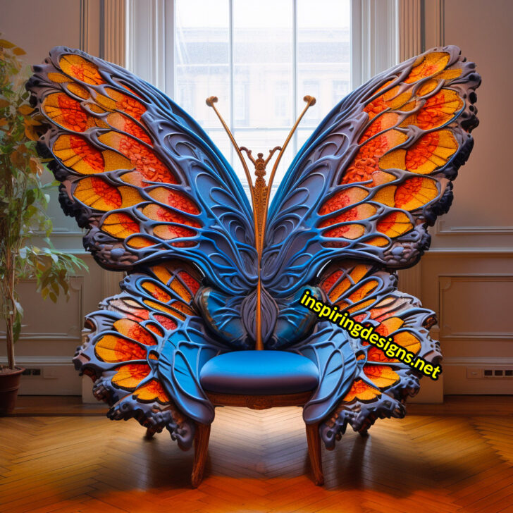 These Oversized Butterfly Chairs Will Elevate Your Home to a Fairytale Realm Inspiring Designs