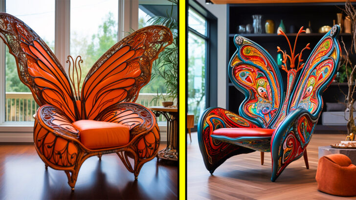 These Oversized Butterfly Chairs Will Elevate Your Home to a Fairytale Realm