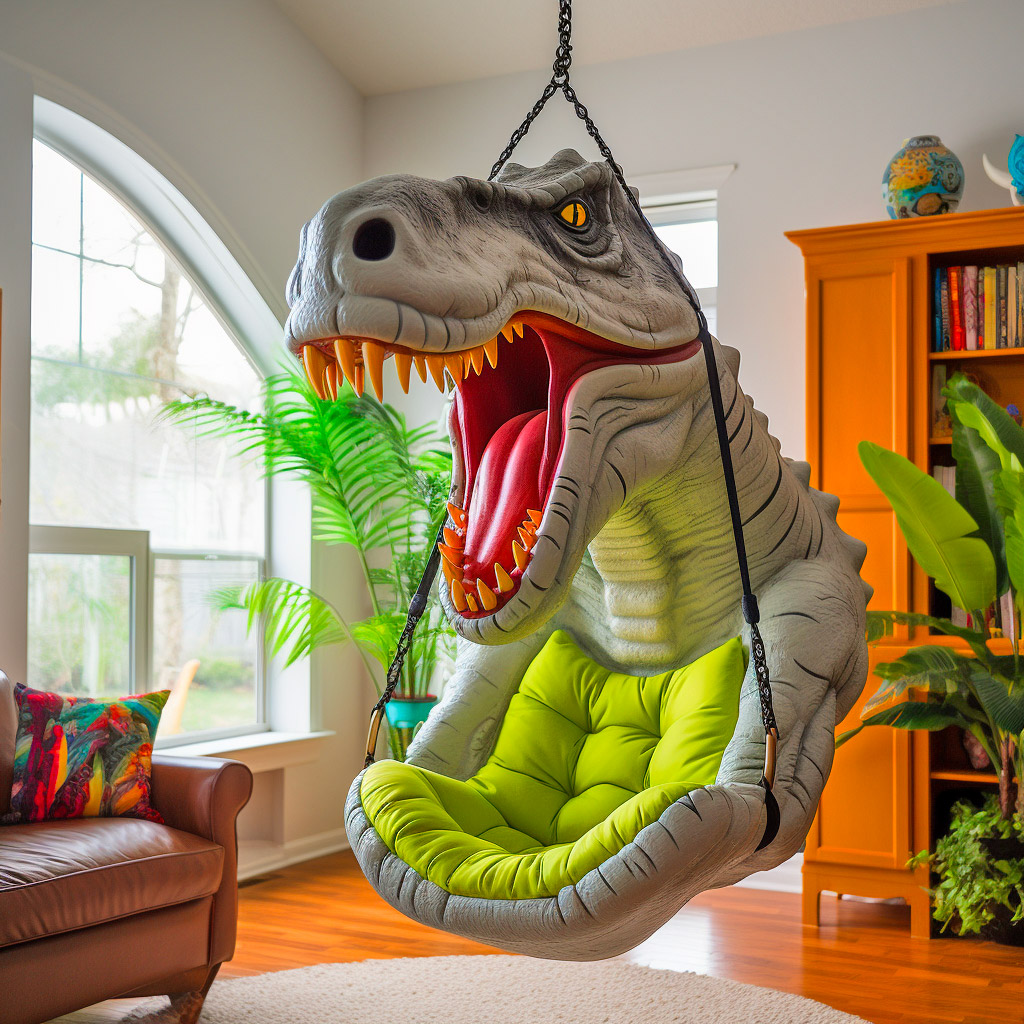 Child's best sale dinosaur chair