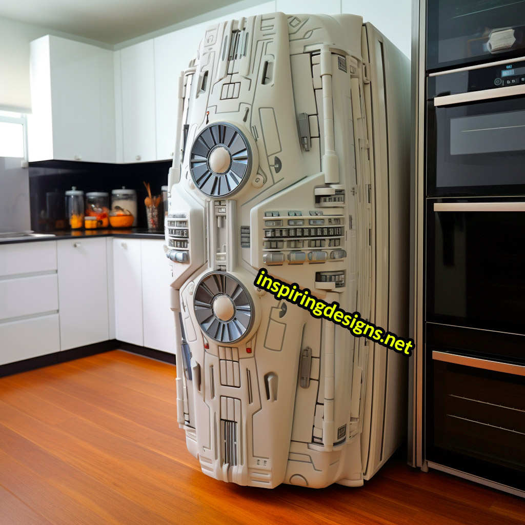 Star Wars Refrigerators - Millennium Falcon Fridge