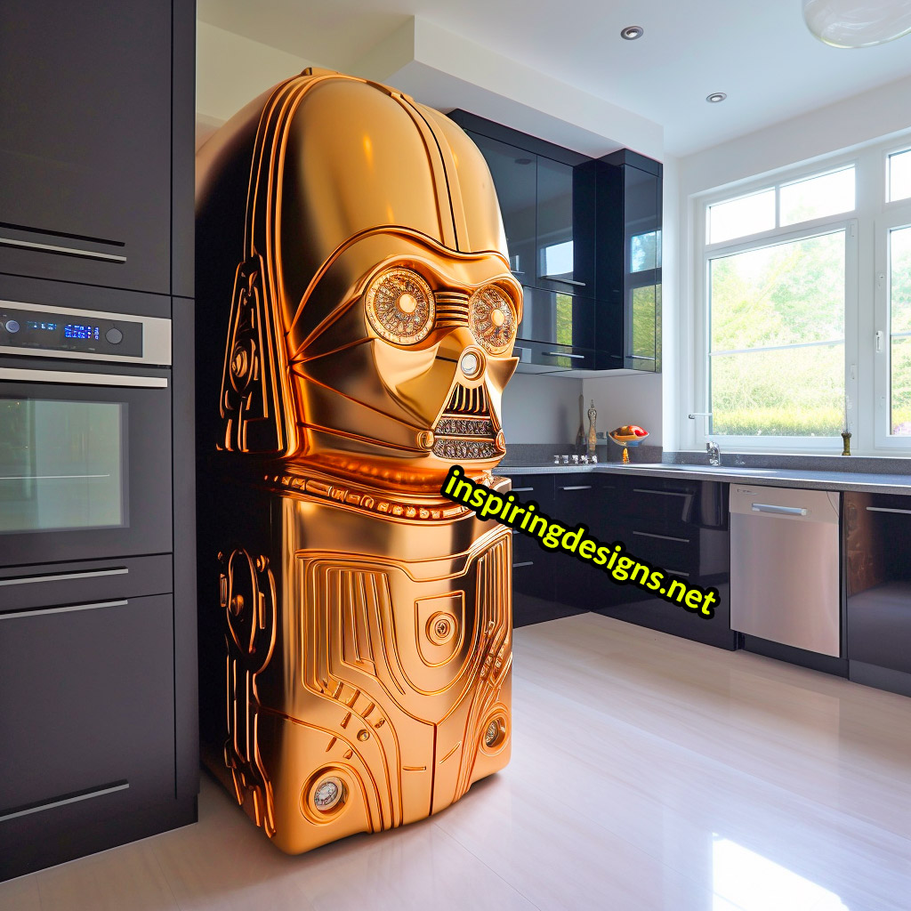 Star Wars Refrigerators - C3PO Fridge