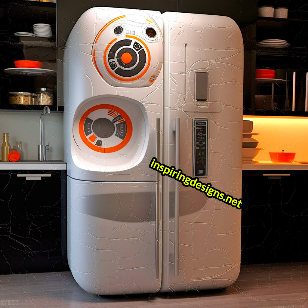 These Star Wars Refrigerators Are the Coolest Addition to Any Jedi's Kitchen  – Inspiring Designs