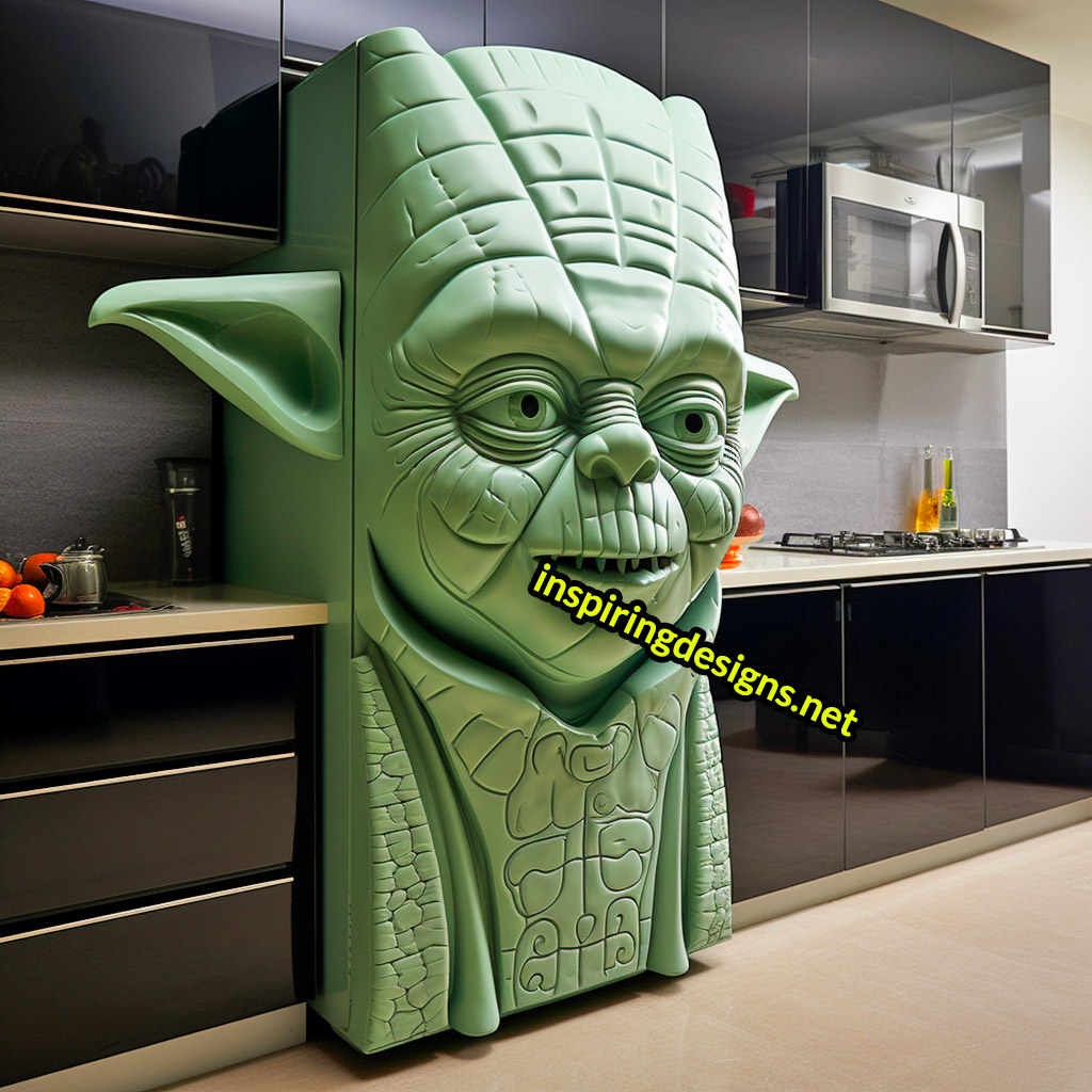 Star Wars Refrigerators - Yoda Fridge