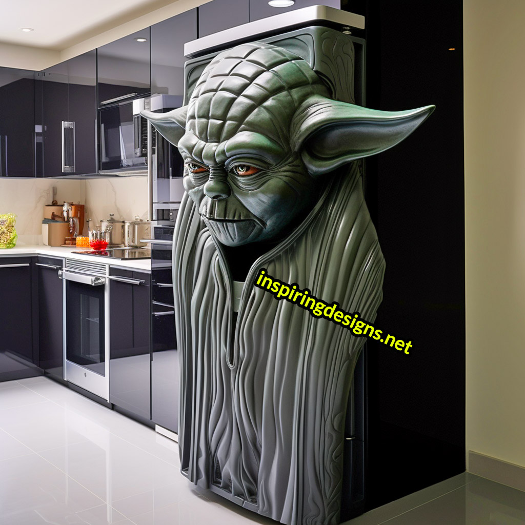 Star Wars Refrigerators - Yoda Fridge