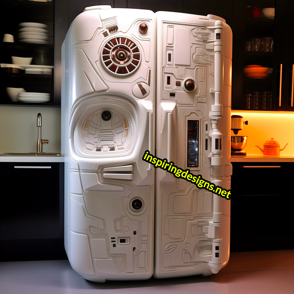 Star Wars Refrigerators - Millennium Falcon Fridge