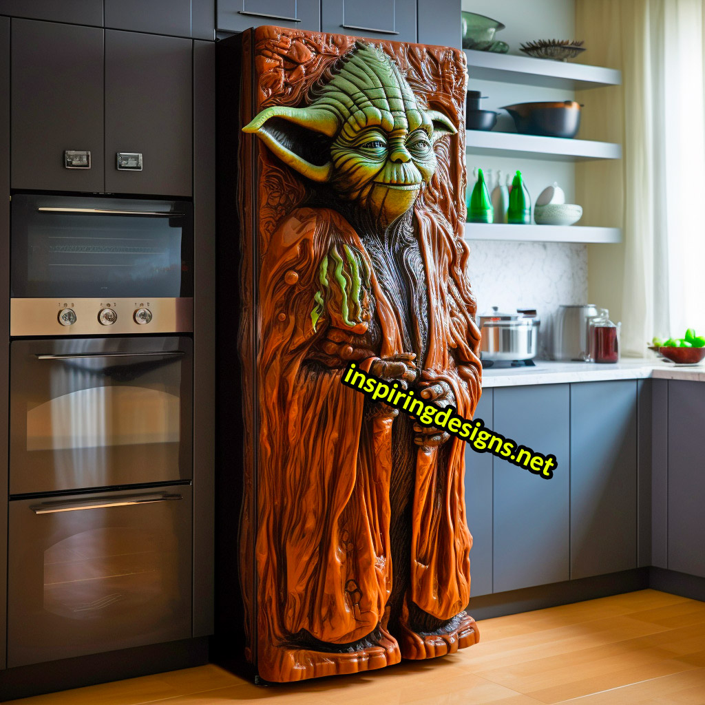 tar Wars Refrigerators - Yoda Fridge