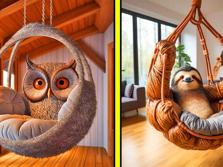 These Animal Shaped Hanging Loungers Let You Swing Like You re in