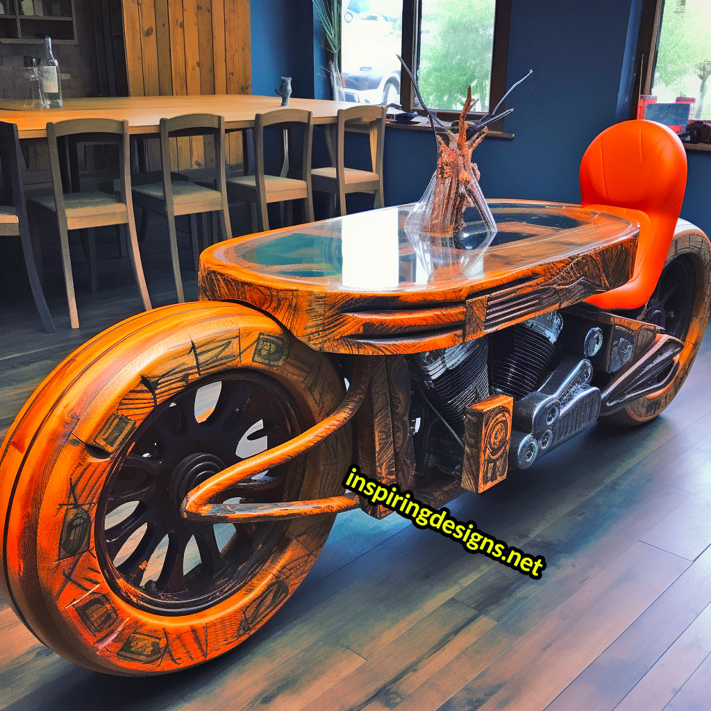 Harley Davidson Motorcycle Coffee Tables