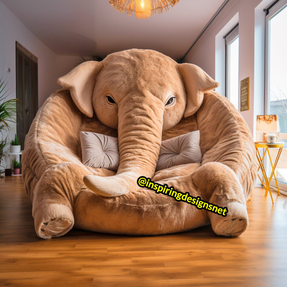 These Giant Animal Shaped Sofas Look So Cozy That They Might Just Hug