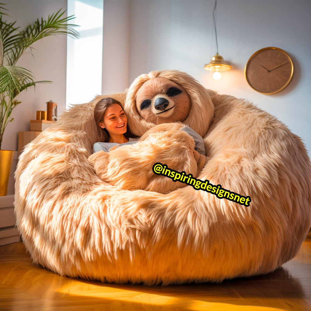 Giant Animal Shaped Sofas - Soft and cozy animal bean bag chairs