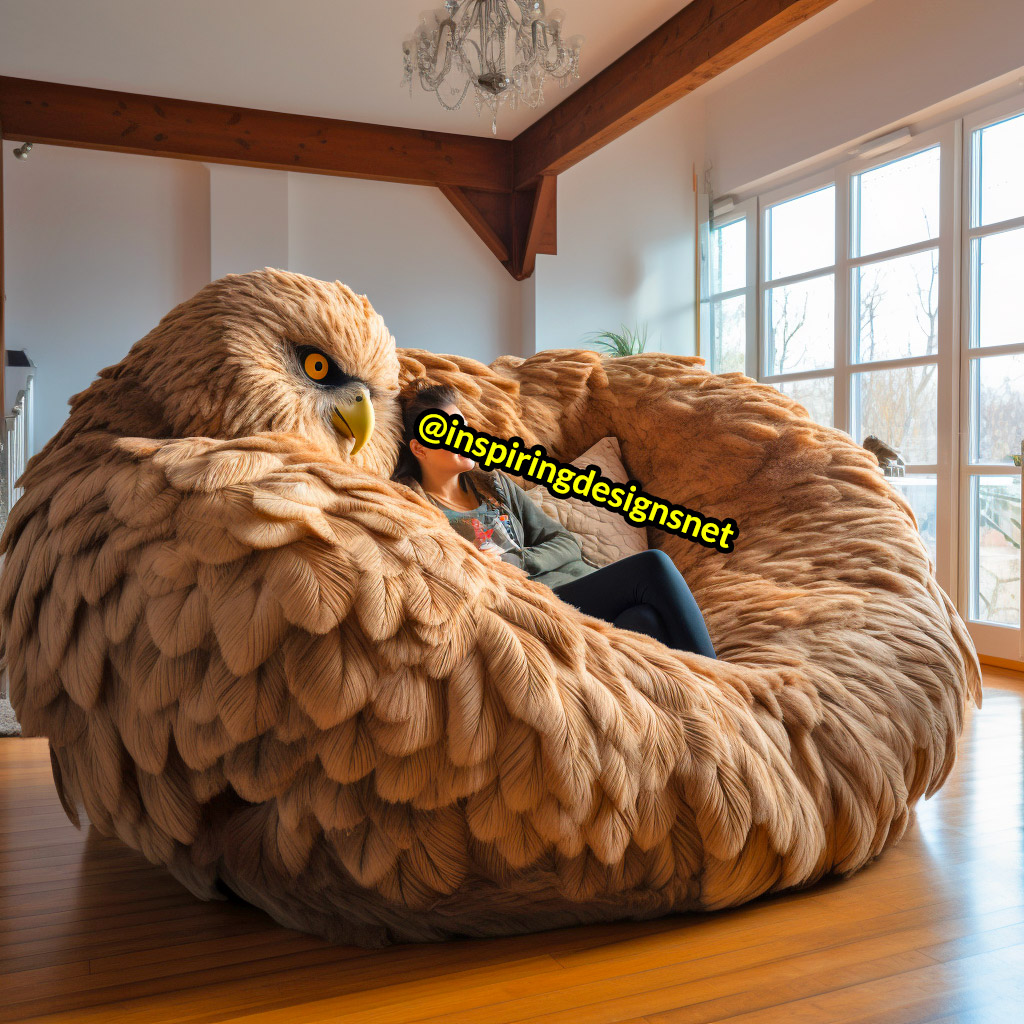 Giant Animal Shaped Sofas - Soft and cozy animal bean bag chairs