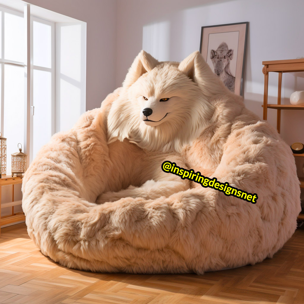 Giant Animal Shaped Sofas - Soft and cozy animal bean bag chairs