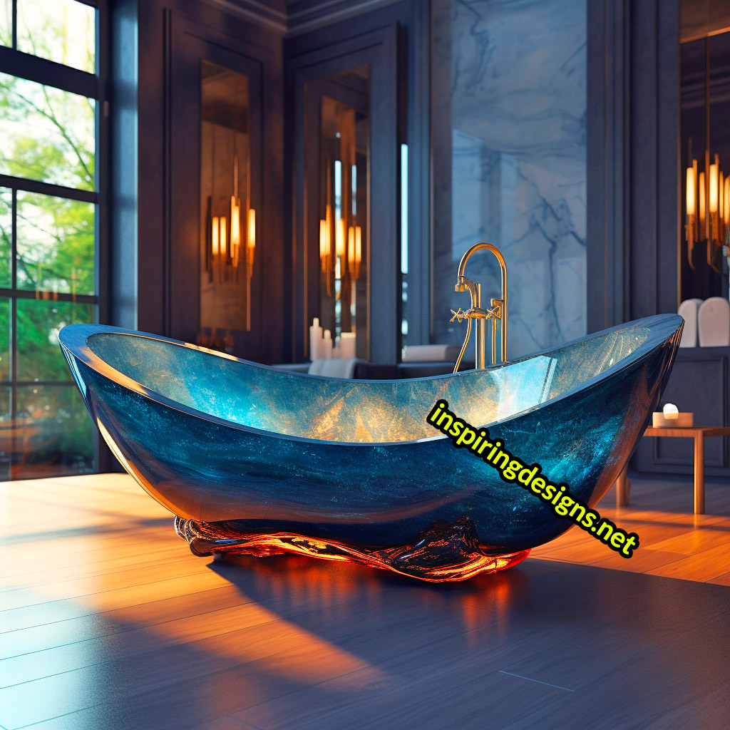 Luxury Bathtubs Made From Epoxy