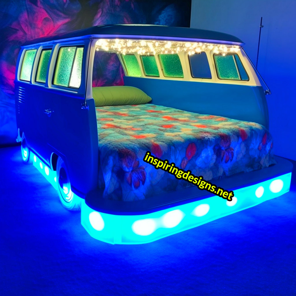 Volkswagen Hippy Bus Beds