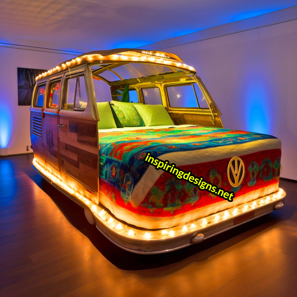 Volkswagen Hippy Bus Beds