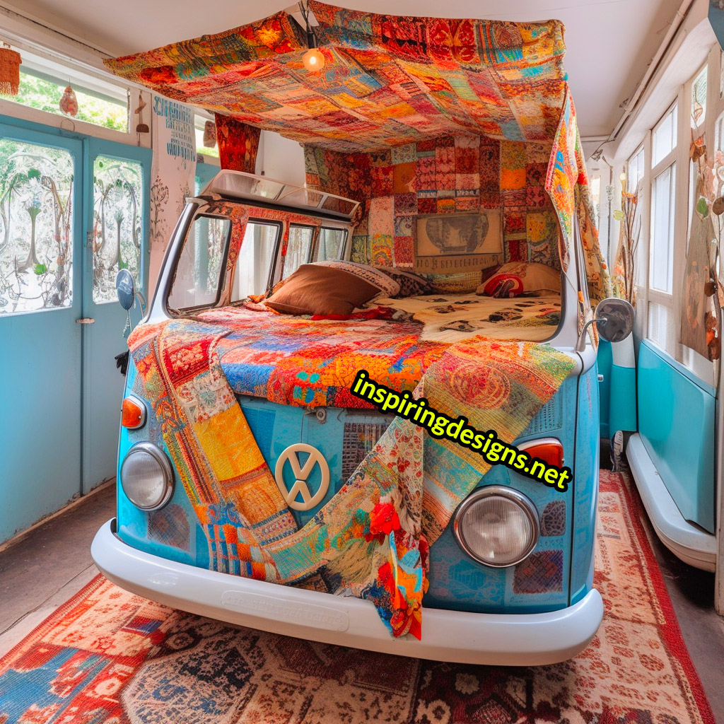 Volkswagen Hippy Bus Beds