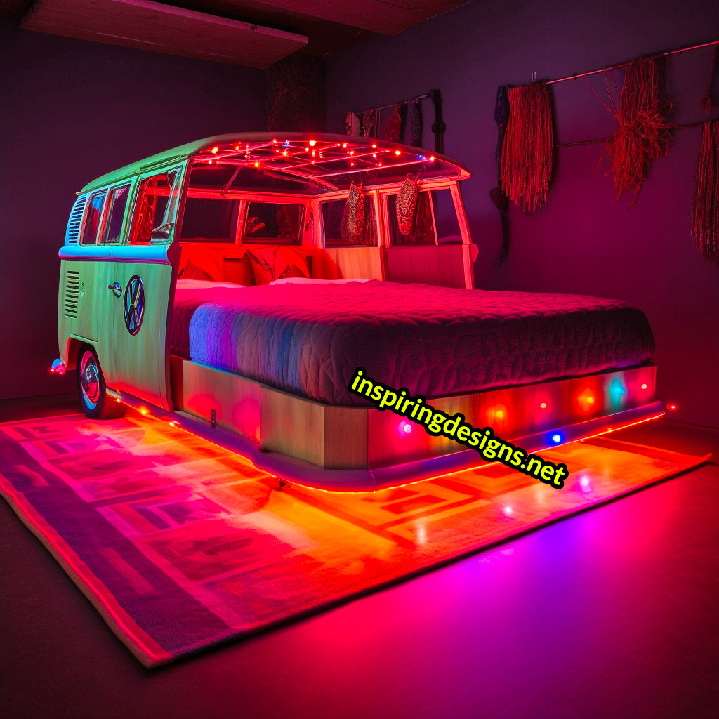 Volkswagen Hippy Bus Beds