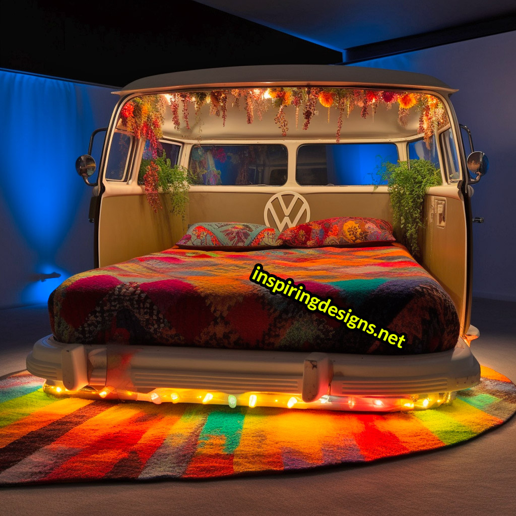 Volkswagen Hippy Bus Beds