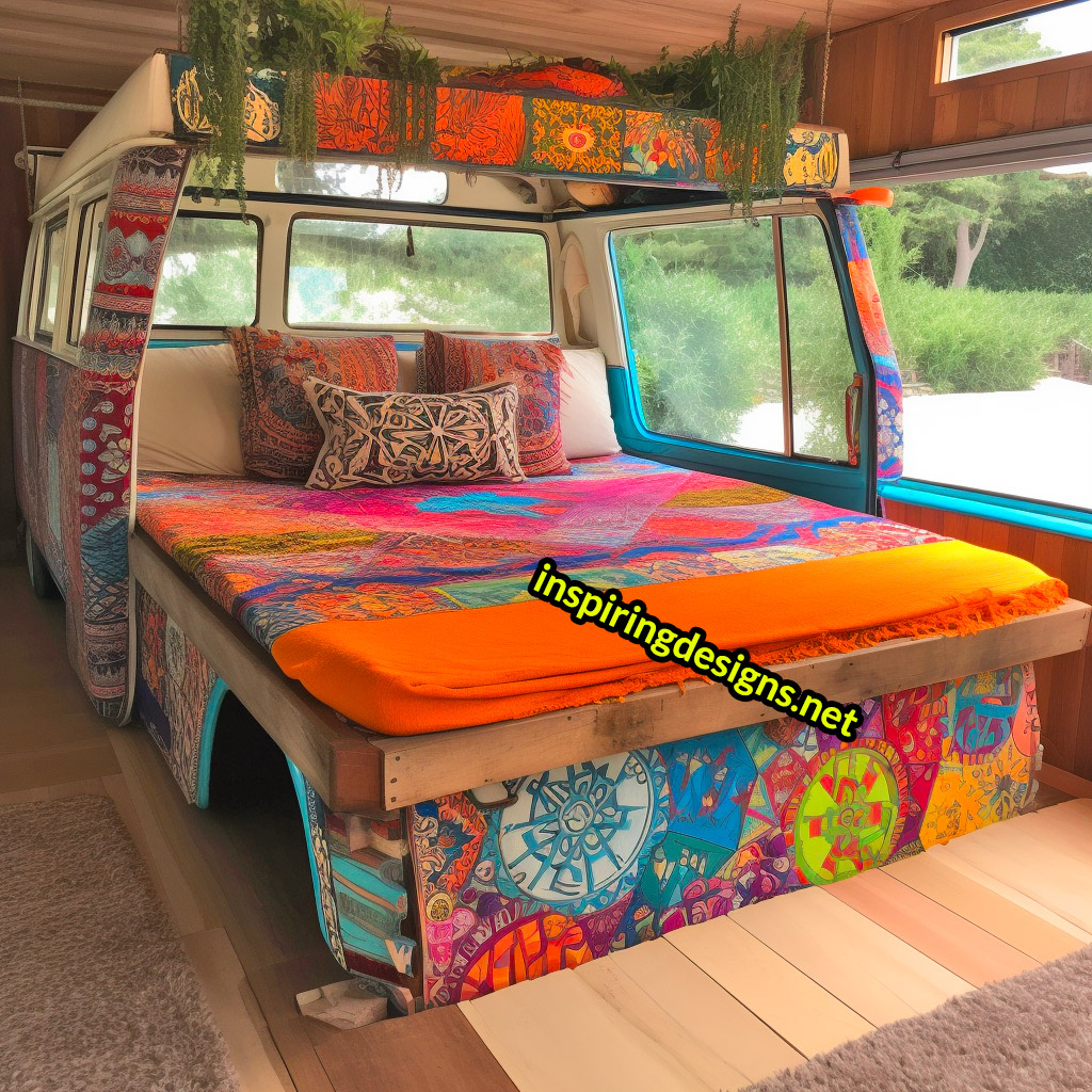 Volkswagen Hippy Bus Beds