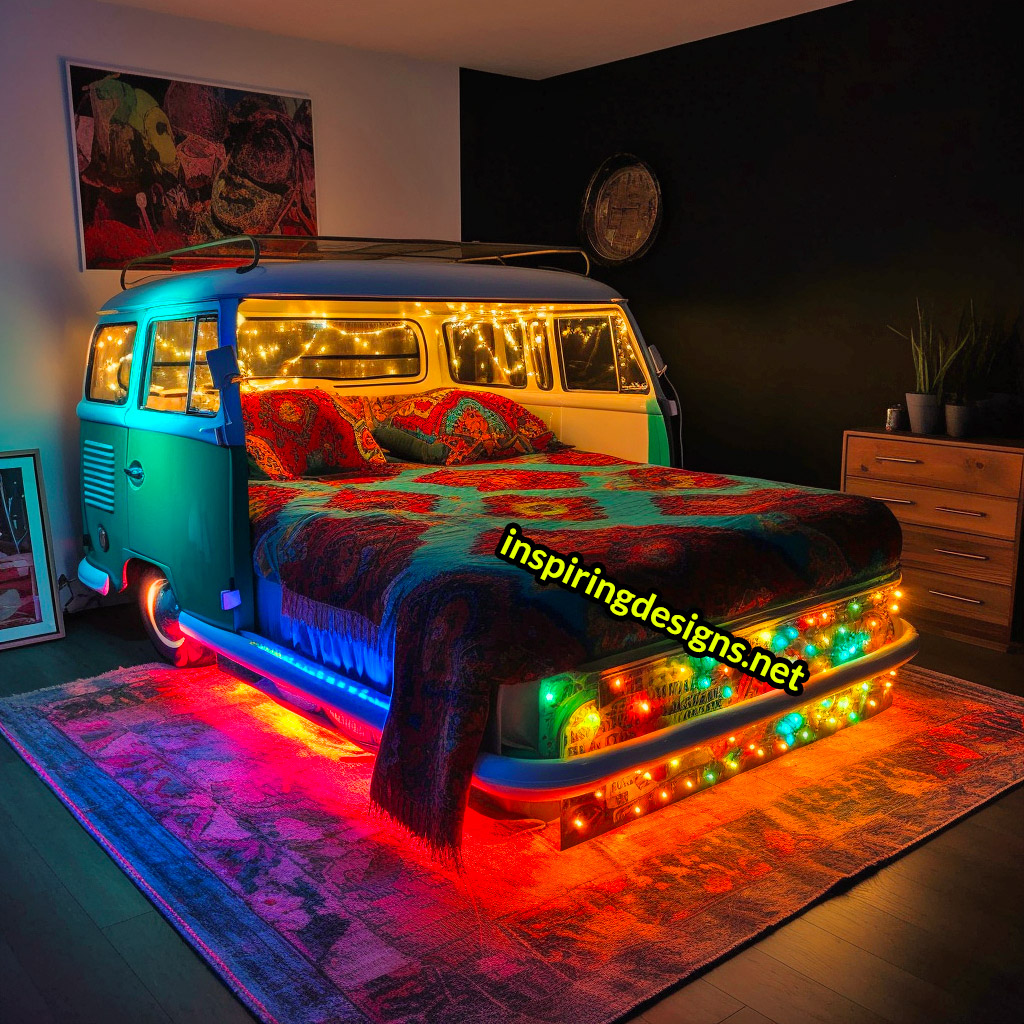 Volkswagen Hippy Bus Beds