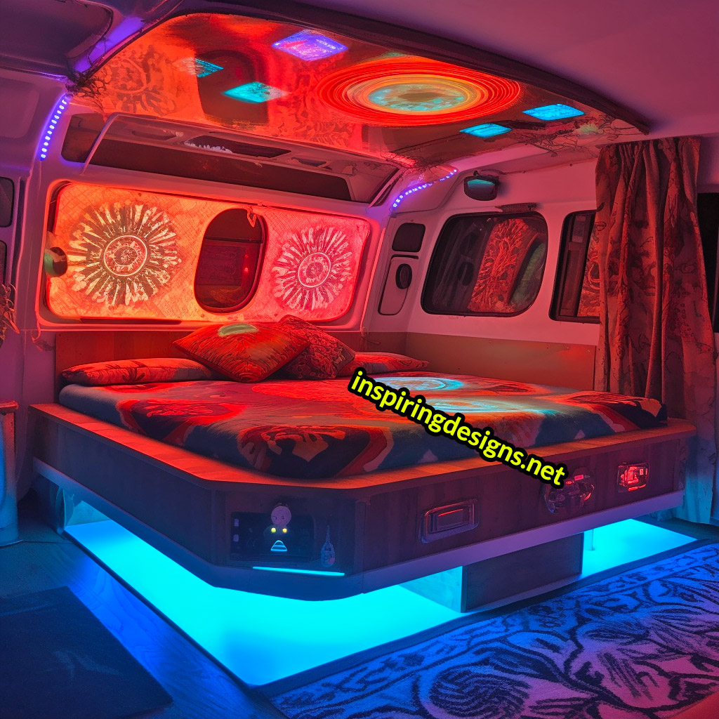 Volkswagen Hippy Bus Beds