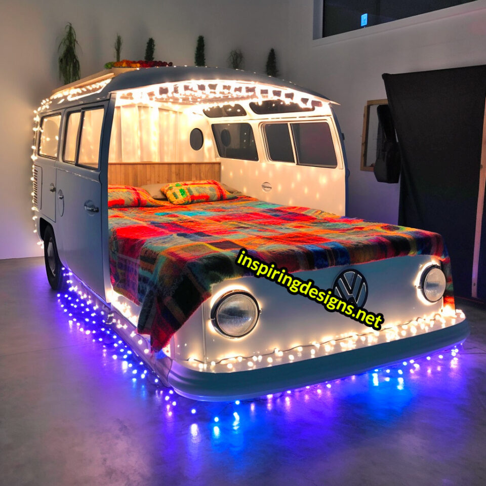 These Volkswagen Hippy Van Beds Are a Trip Back in Time for Nighttime ...