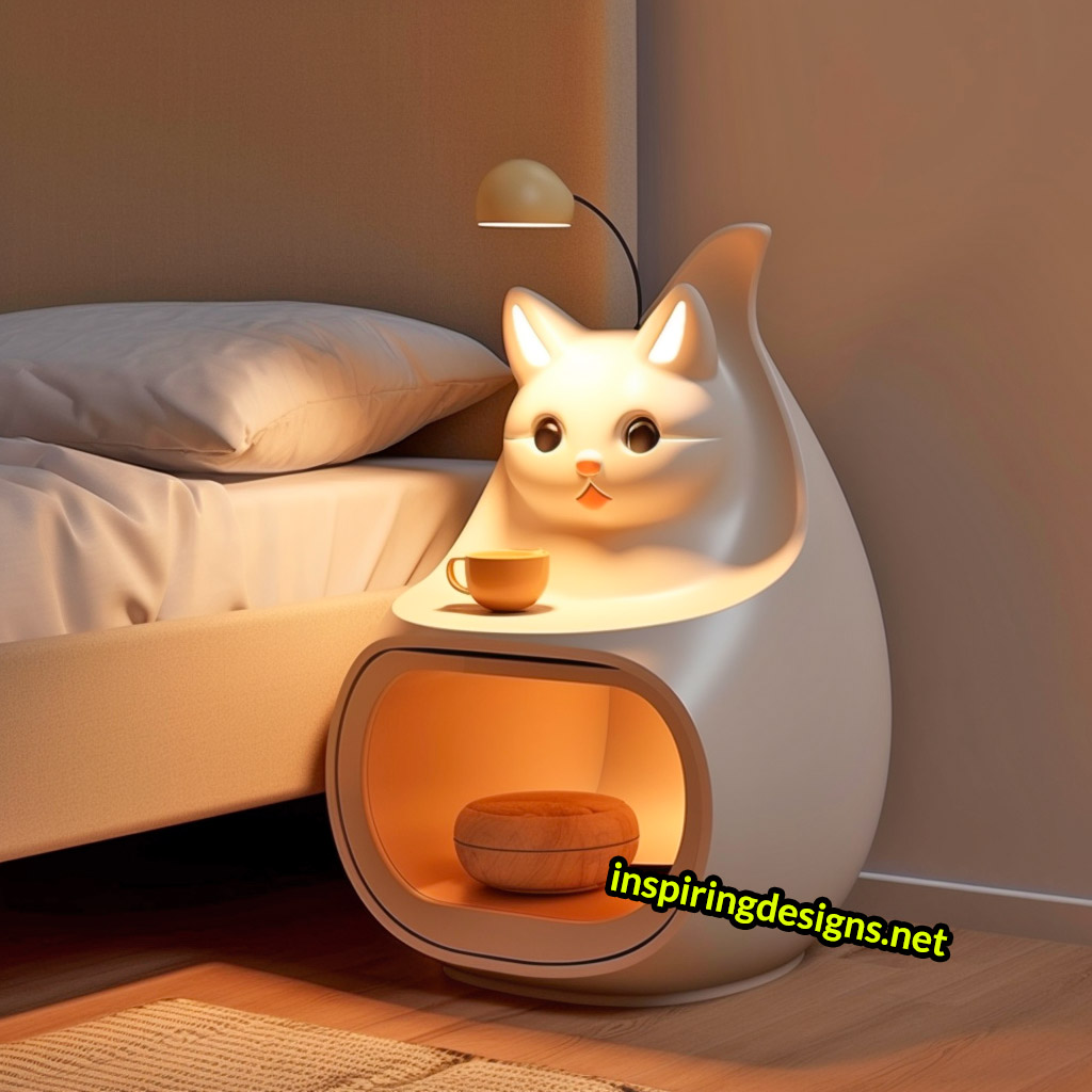 Cat night outlet stand