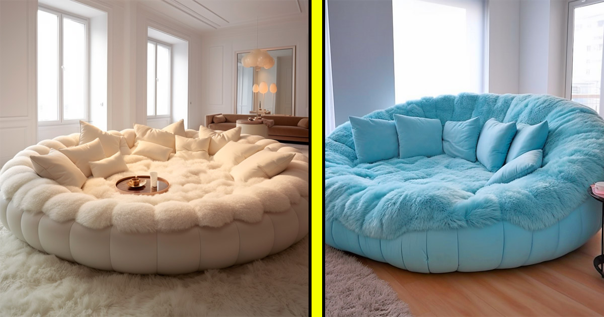 These Giant Circular Sofas Might