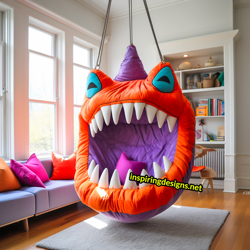 Giant Hanging Monster Loungers For Kids