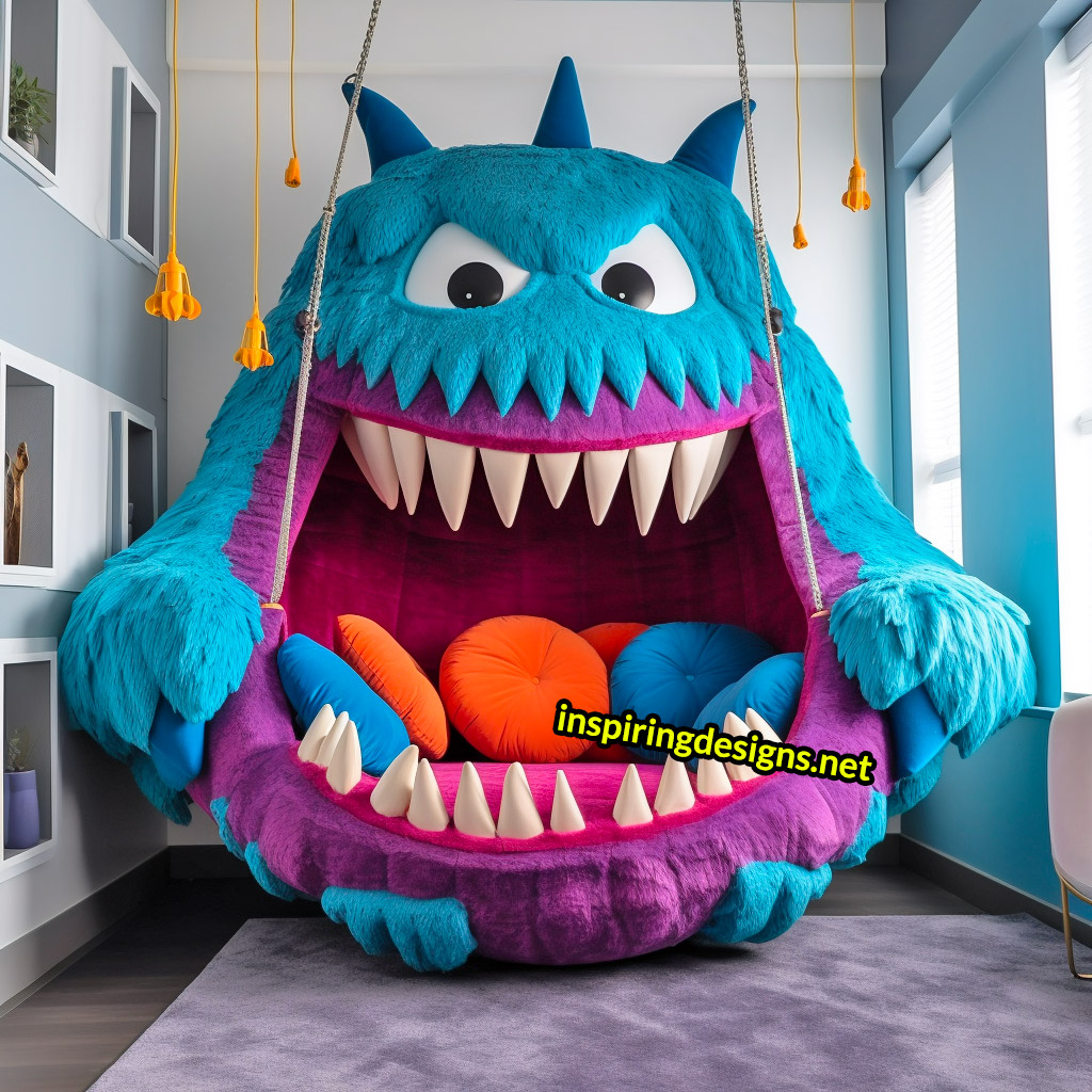 Giant Hanging Monster Loungers For Kids