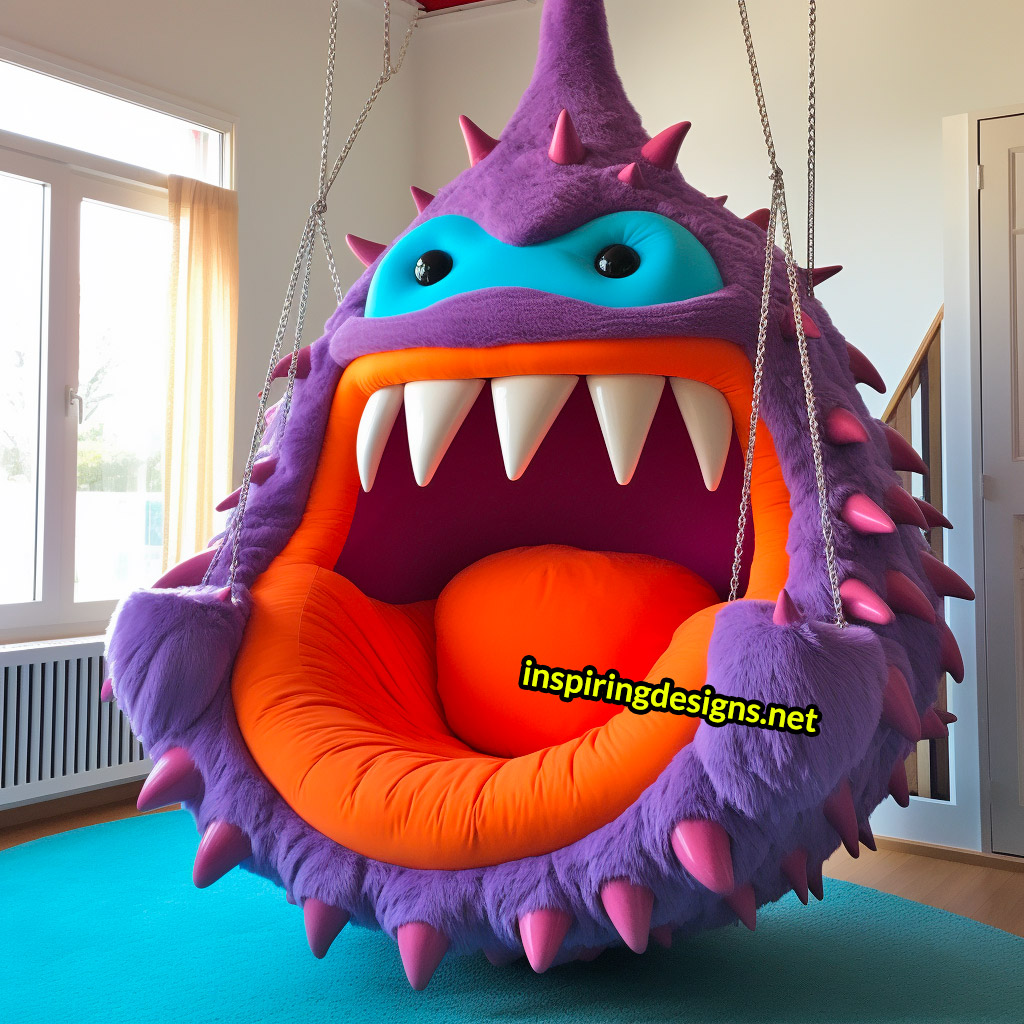 Giant Hanging Monster Loungers For Kids