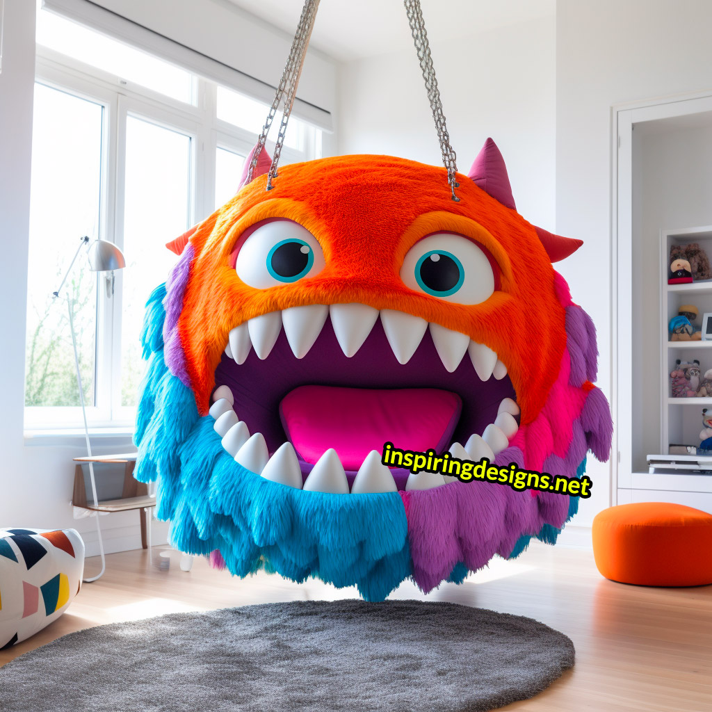 Giant Hanging Monster Loungers For Kids