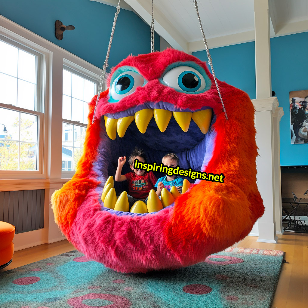 Giant Hanging Monster Loungers For Kids