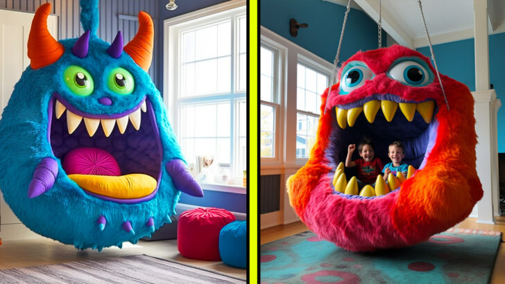 These Hanging Monster Loungers are the Roaring Trend Your Home Needs!