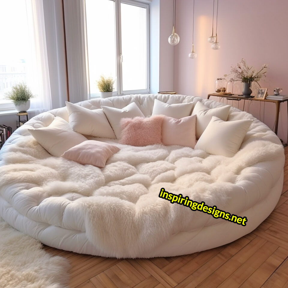 These Giant Circular Movie Sofas Might Be The Coziest Spot To Watch a